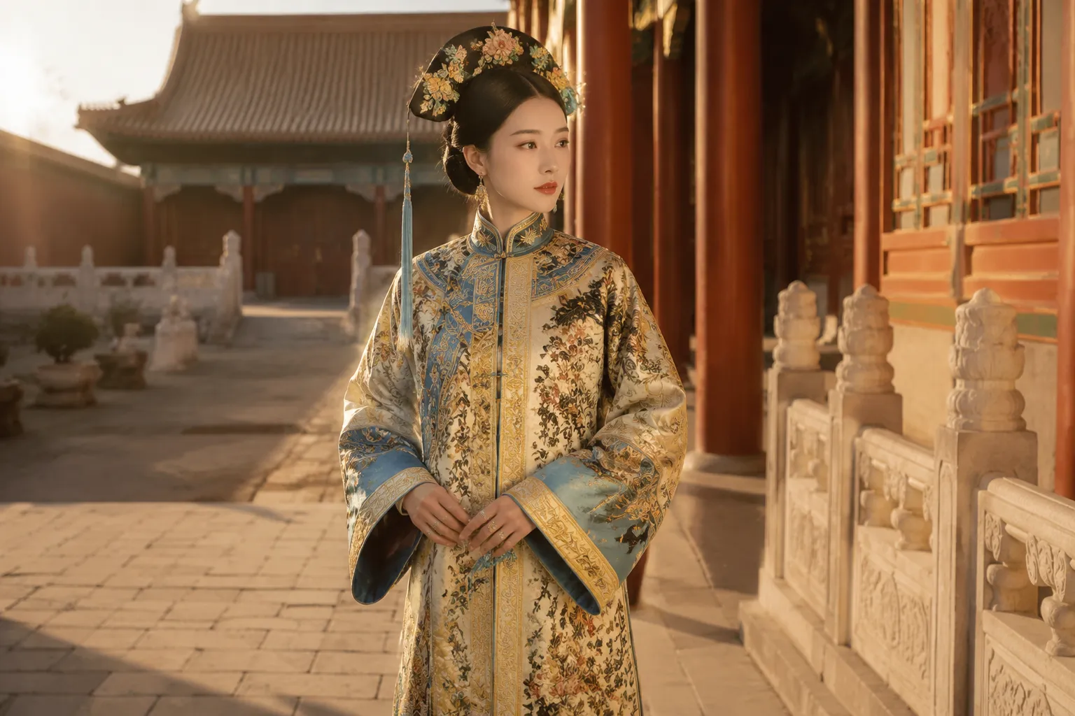 Qing Dynasty traditional clothing